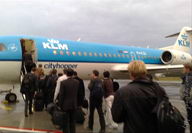 Fokker 70, PH-KZK, Frankfurt International Airport