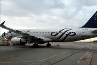 Airbus A320, SKYTEAM, VP-BDK, Tomsk Bogashevo Airport