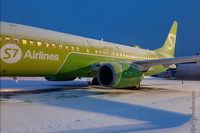 Boeing 737-800, VP-BLE, Tomsk Bogashevo Airport