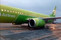 Boeing 737-800, VP-BDG, Tomsk Bogashevo Airport