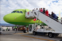 Airbus A320, VQ-BPL, Galileo Galilei Airport, Pisa