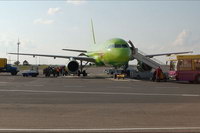 Airbus A319, Simferopol Airport, Crimea, Ukraine