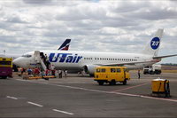 Boeing 737-400, VQ-BIE, Simferopol Airport, Crimea, Ukraine